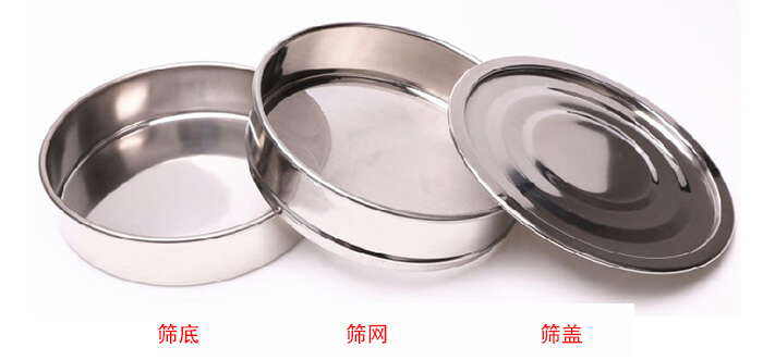篩底，篩網，篩蓋展示圖